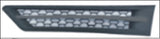 2018+ Freightliner Cascadia Side Grille Chrome-Right