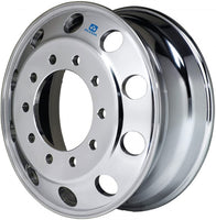 Alcoa aluminum wheel 19.5x6.00 10x225mm Hub Pilot LvL One Both Sides  Fits for 2005-2019 Ford F450 & F550 and Dodge Ram 4500 & 5500