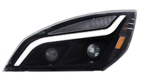 FL Cascadia 18-19 HL(LED high/low beam)(black/Chrome housing)(LED Version ONLY)