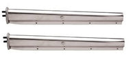 STAINLESS STEEL MUD FLAP-2.5" Chrome