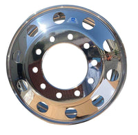 Alcoa 22.5" x 8.25" Aluminum Wheel, Dual 10holes x 285.75mm(11.25ƒ?�) for Semi-truck and trailers