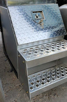 ALUMINUM STEP TOOL BOX