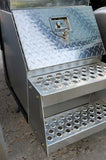 ALUMINUM STEP TOOL BOX