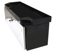 Stainless steel Tool Box with holder for Tow Truck and Semi Trucks